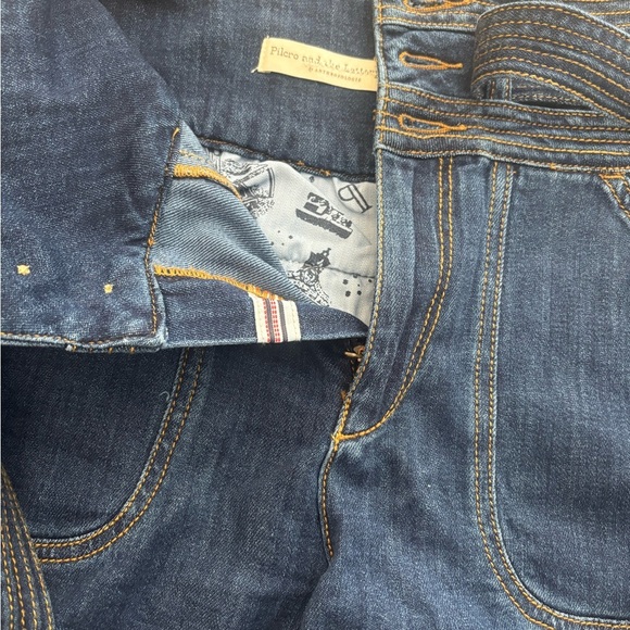 Anthropology Pilcro and the Letterpress Blue Jean Shorts with Paper Bag Waist - Picture 10 of 16